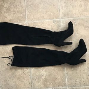 Black boots